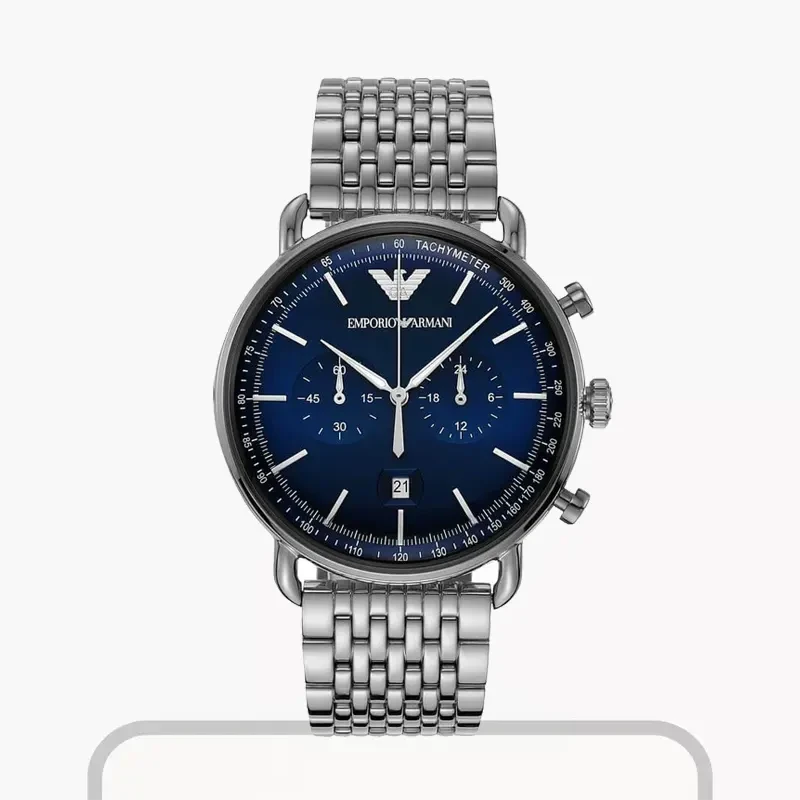 Emporio Armani Chronograph Blue Dial Men's Watch | AR11238